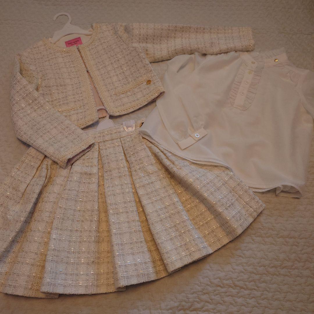 ＊新品未使用＊ケイトスペード　ホワイトツイード　フォーマルセット