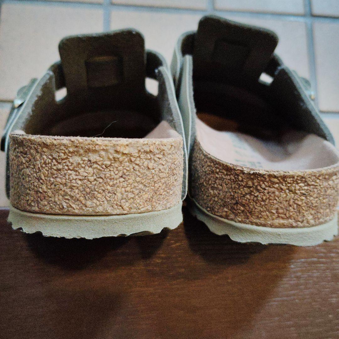 美品BIRKENSTOCKボストン トープ サンダル　41　スエード