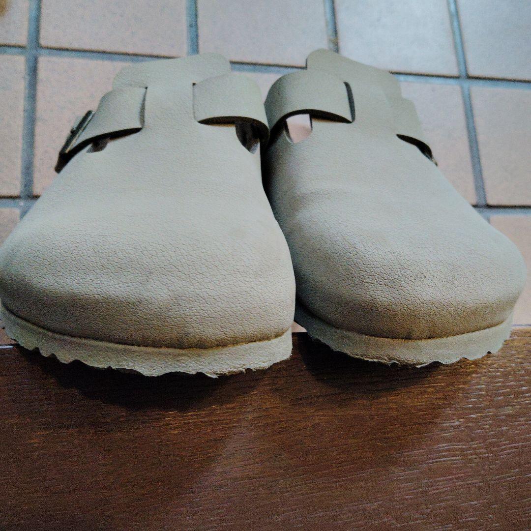 美品BIRKENSTOCKボストン トープ サンダル　41　スエード