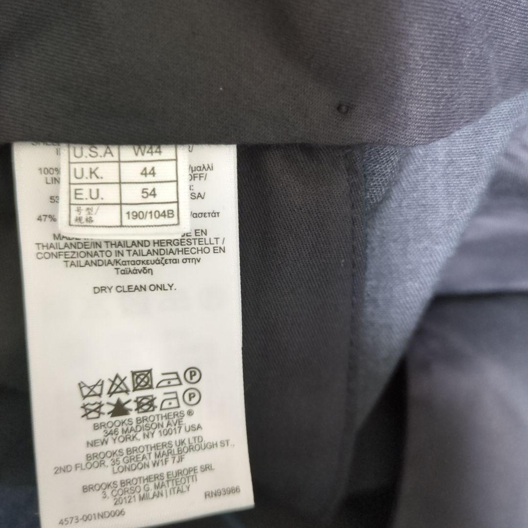 【新品サイズ44㌅】ブルックスブラザーズダークグレースラックス定価28,600円