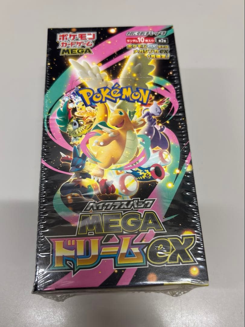 シュリンク付き ポケモンカードゲーム MEGA ドリームex
