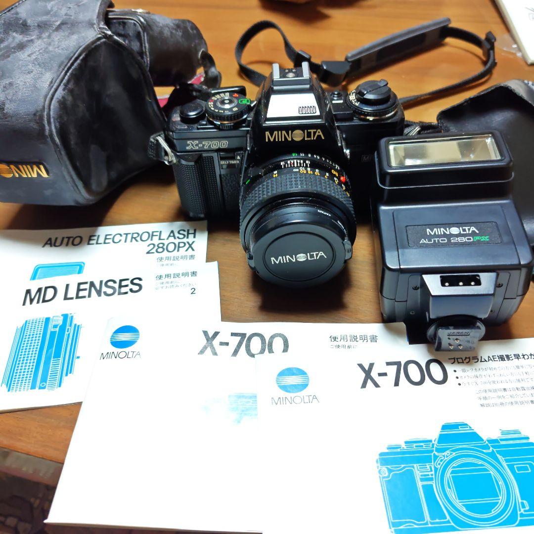 MINOLTA X-700 フィルムカメラ 本体　ジャンク品