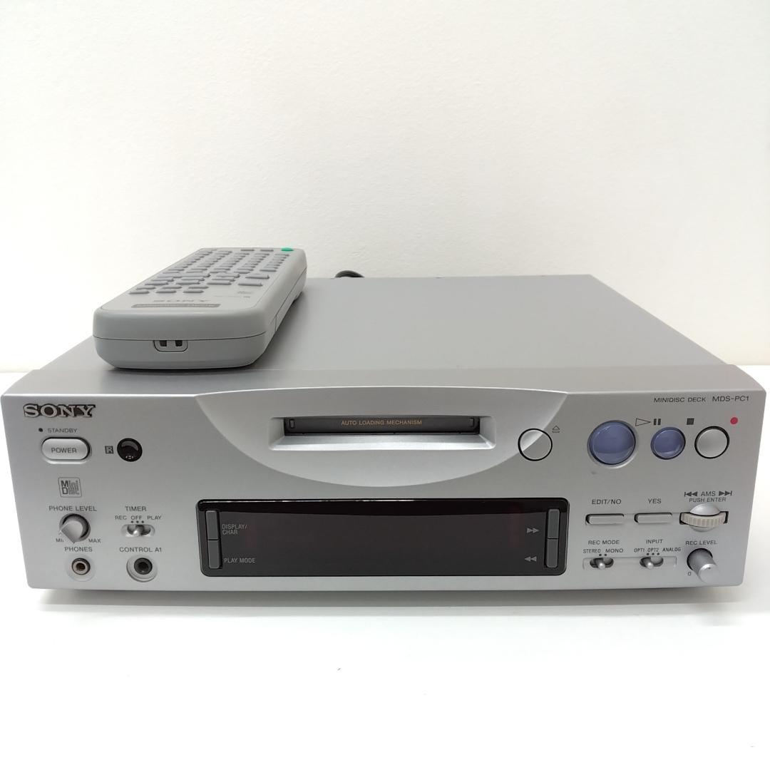若《AJMXY》SONY MDS-PC1　MDデッキ　動作可