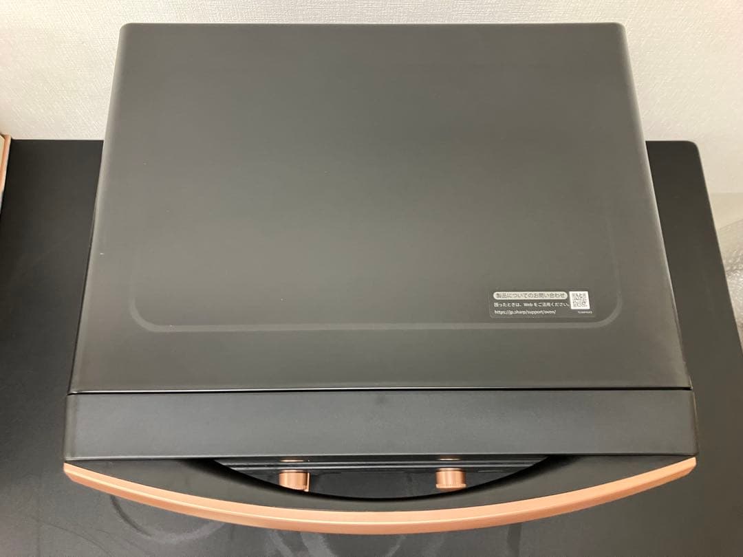 SHARP レンジ RE-TD184-B ブラック2024年製 美品