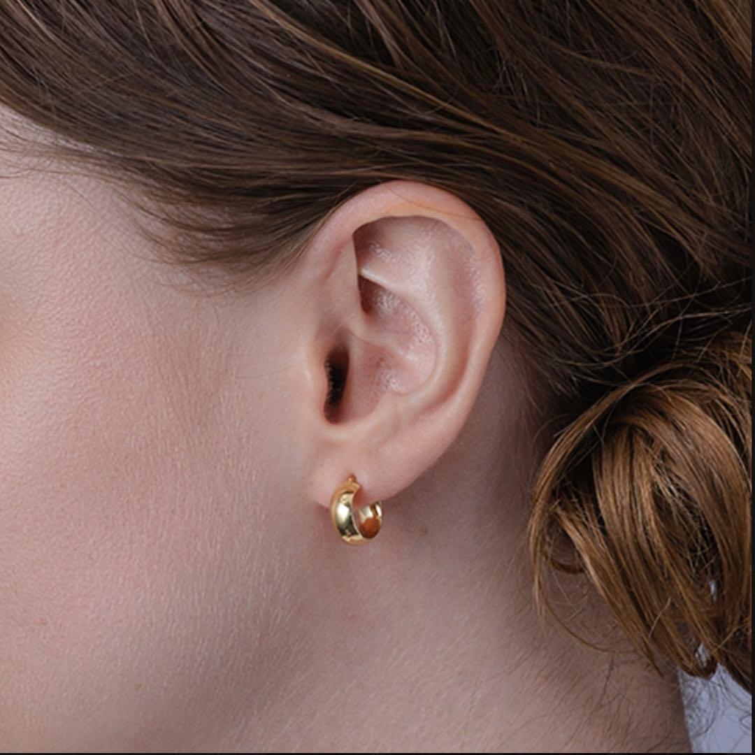 美品✨　スタージュエリー　18金　フープピアス　K18