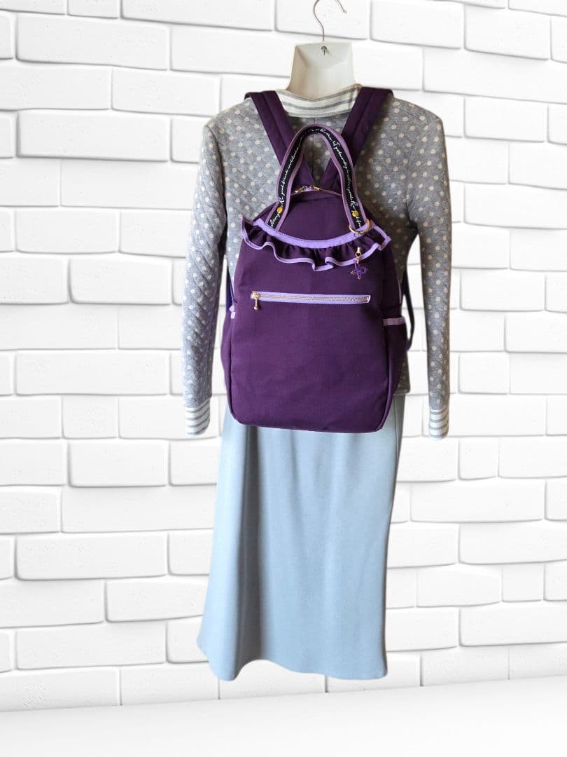 ヒロ様　2way リュック(L)　ハンドメイド