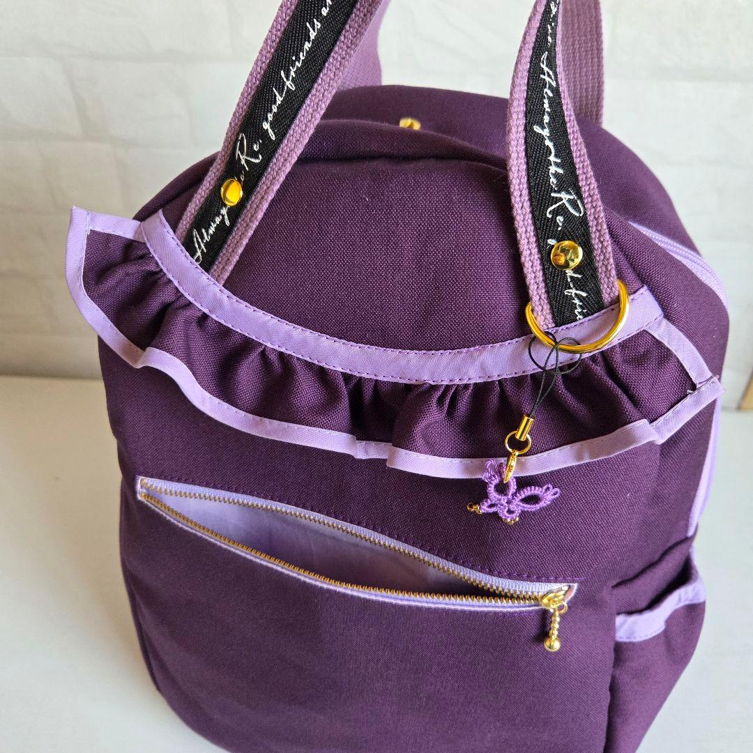 ヒロ様　2way リュック(L)　ハンドメイド