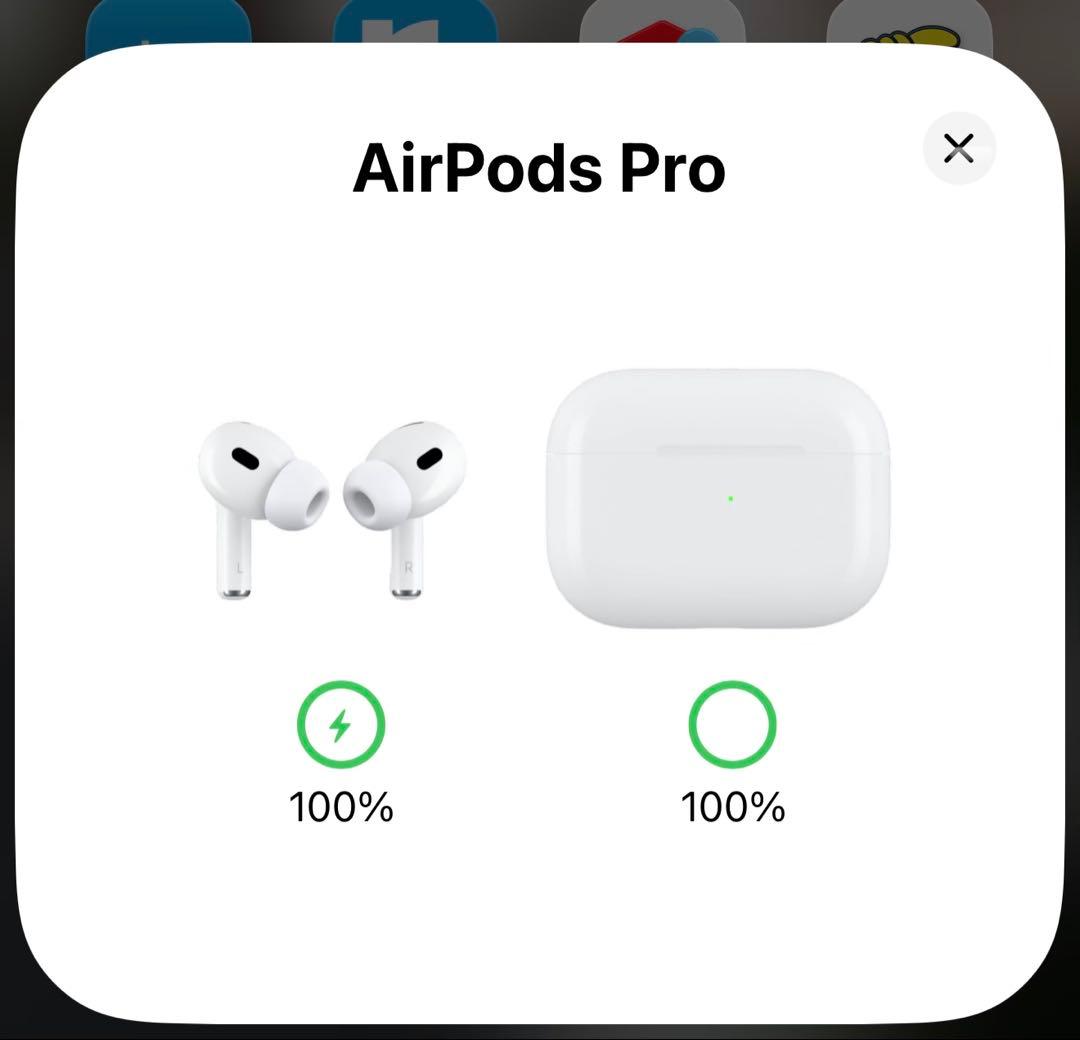 Apple AirPods Pro 2 2025年7月左右ケース全て交換済み箱付