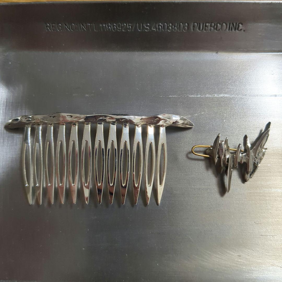 pluie コーム　シャッタードクリップ　2点セット