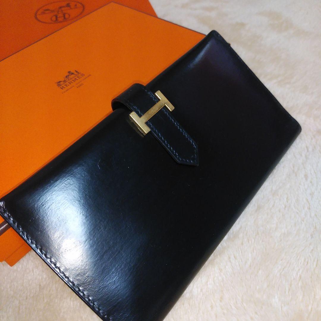 オススメの逸品&美品【エルメス HERMES ベアン 長財布 財布 レディース】