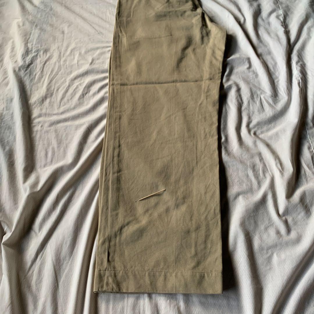 50's US ARMY ヴィンテージ チノパン 米軍実物 尿素ボタン