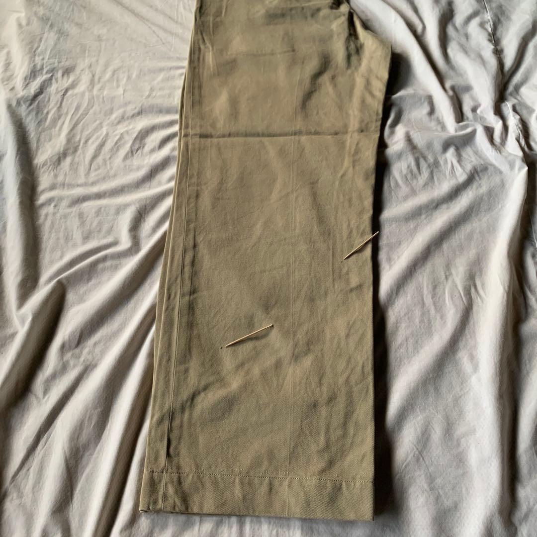50's US ARMY ヴィンテージ チノパン 米軍実物 尿素ボタン