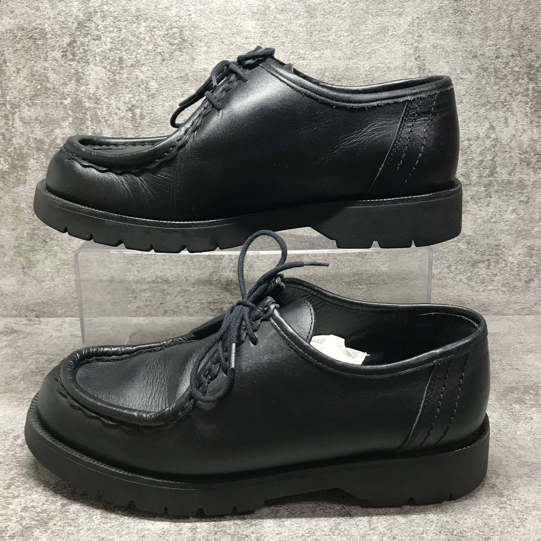 【美品】クレマン （39）パドレ チロリアンシューズ 本革 ブラック