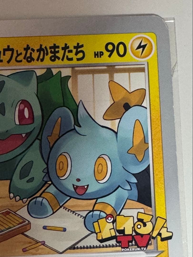 x*読様 ポケるんTVのピカチュウとなかまたち　 プロモ　ポケモンカード　ポケカ