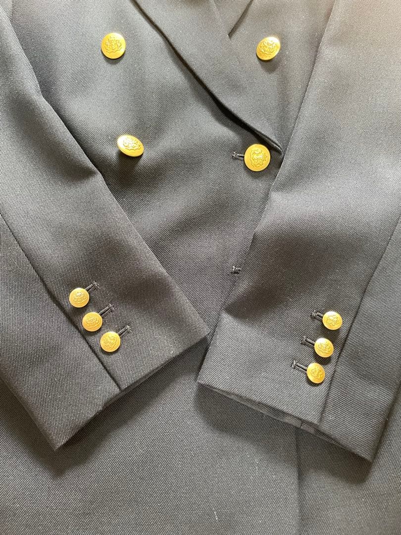 Demi-Luxe BEAMS 紺ブレ　ダブルテーラードジャケット 36