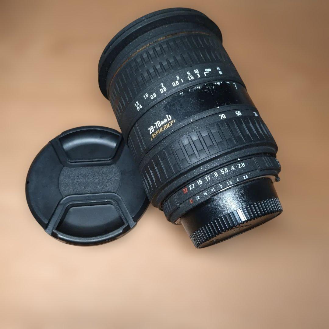 【動作良好】sigma 28-70mm f2.8 EX　大三元標準レンズ　ニコン