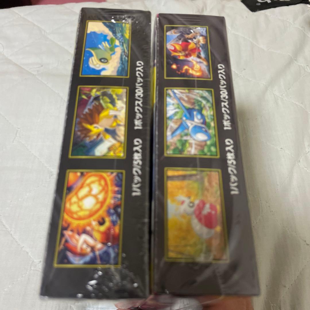 新品 ポケモンカード メガシンフォニア メガブレイブ 各1BOX シュリンク付き