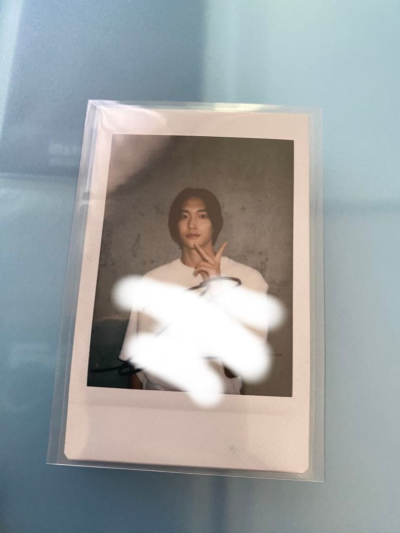 ウォンビン 直筆サイン　チェキ