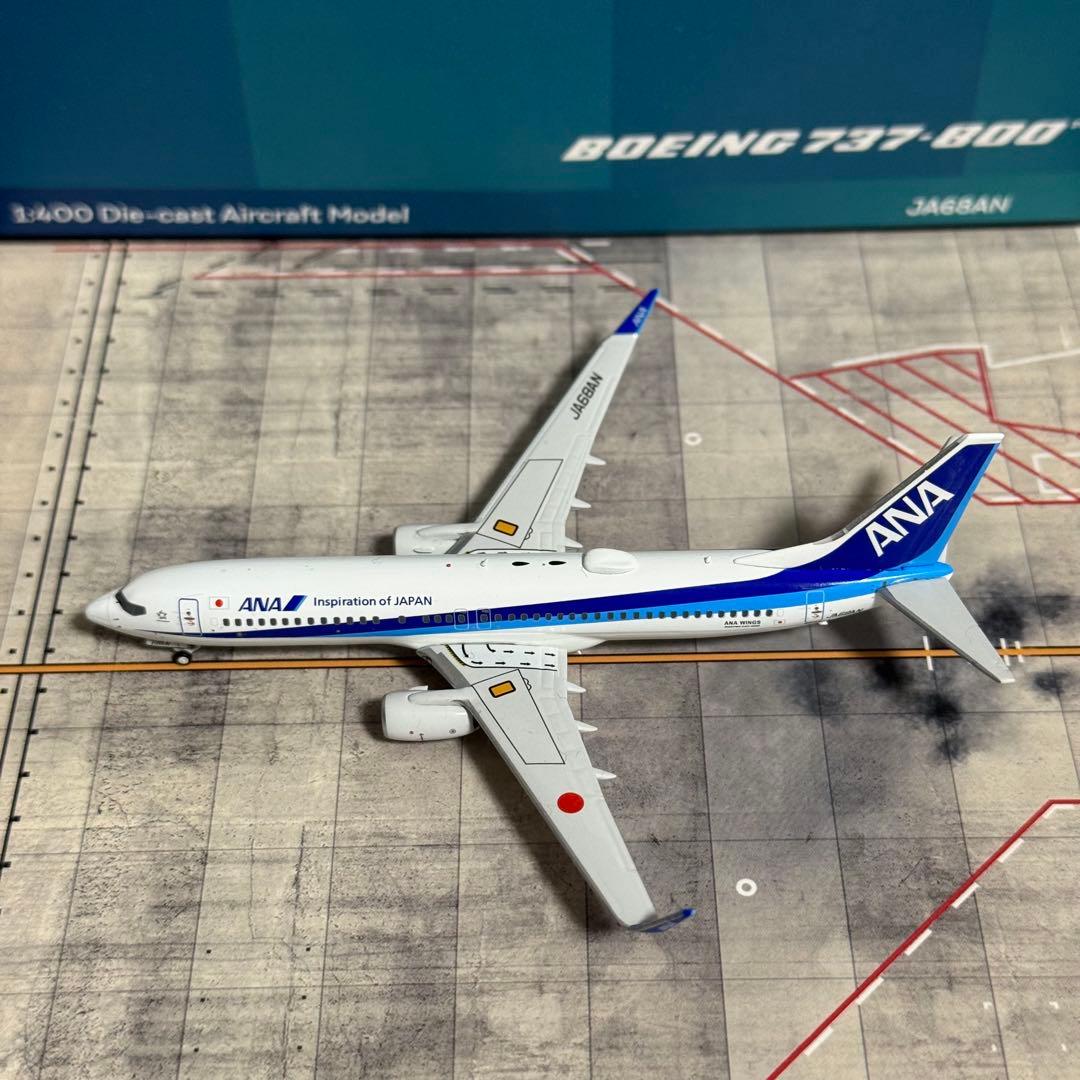 マ*ア様 AeroPolaris ANA WINGS B737-800 JA68