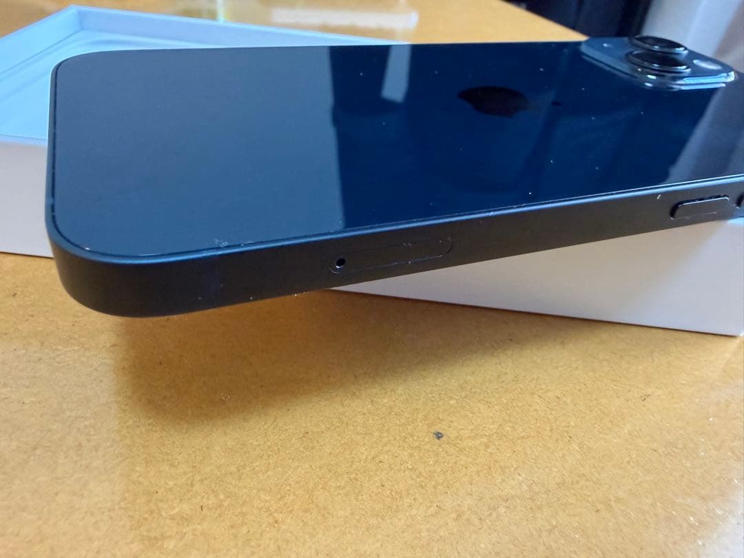 iPhone13 256GB ミッドナイト SIMフリー 外箱あり ケース付き