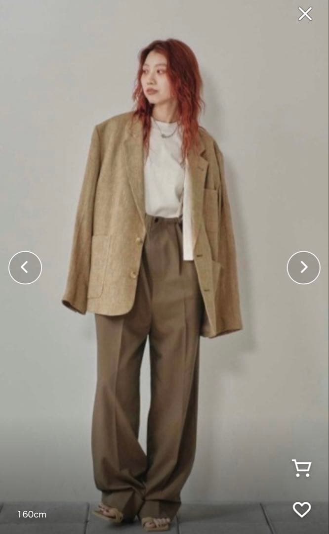 TODAYFUL トゥデイフル Boyfriend Linen Jacket