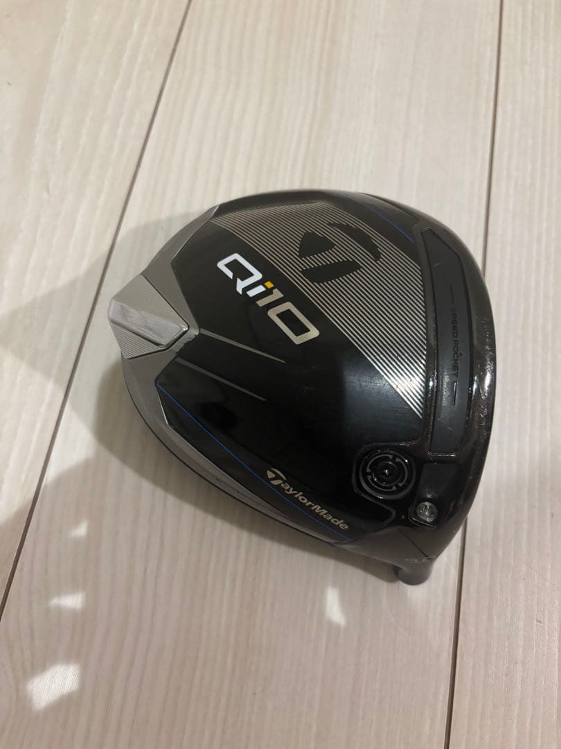 TaylorMade Qi10 ドライバー 9.0度 ヘッド　カバー付に変更