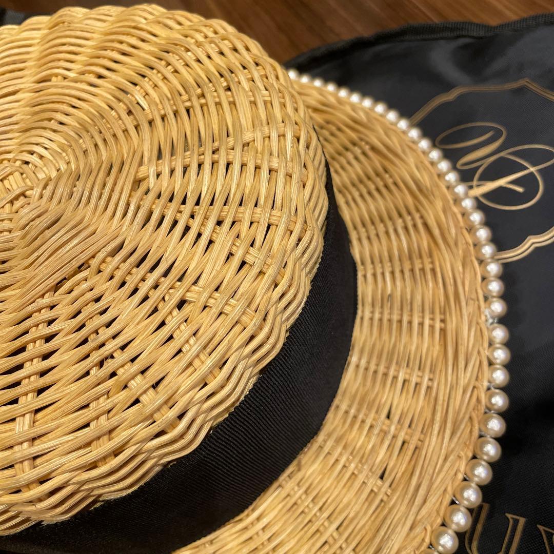 値下げ⭐︎ヴァクトーパール付ハット