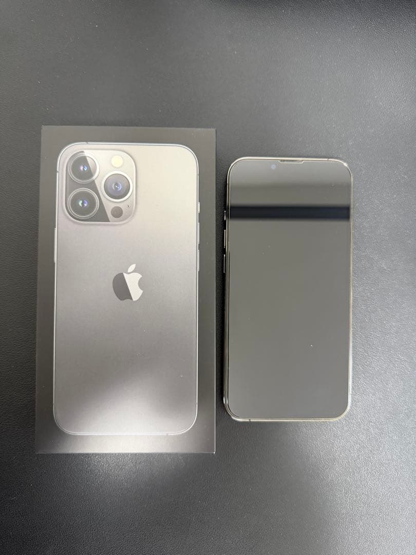 【美品】iPhone 13 Pro 128GB グラファイト SIMフリー