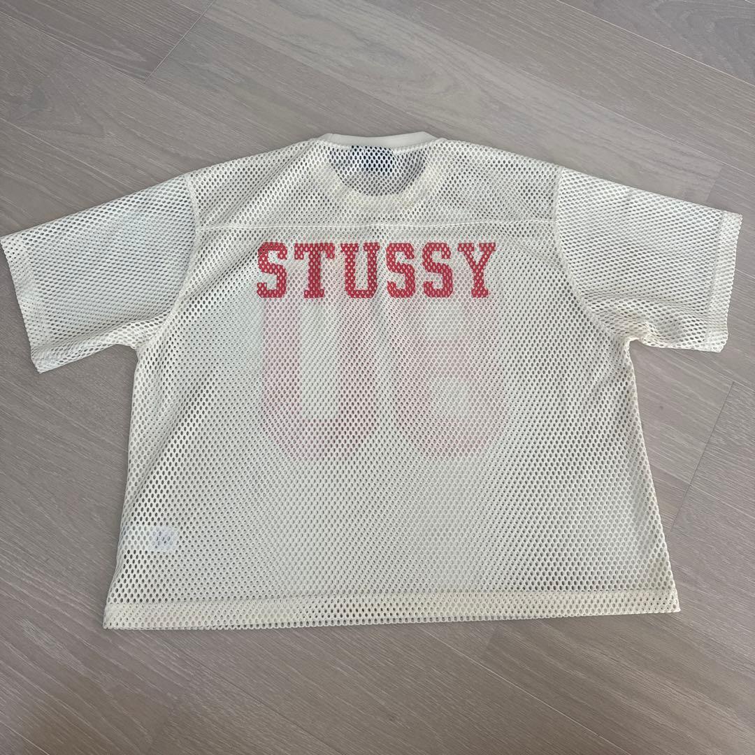 最終値下　stussy TEAM JERSEY 80 NATURAL Lサイズ