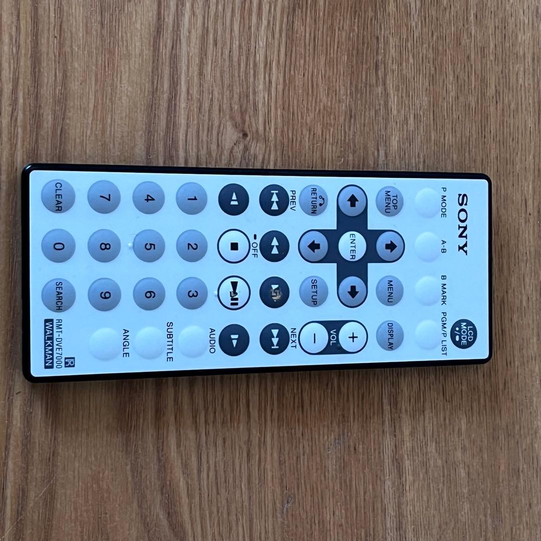 動作品　美品　SONY D-VE7000S ポータブルDVDプレーヤー