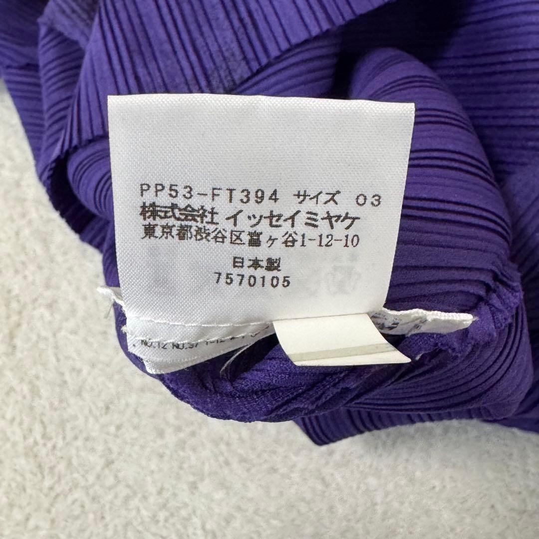 極美品✨PLEATS PLEASE 変形　グラデーション　長袖　ハイネック