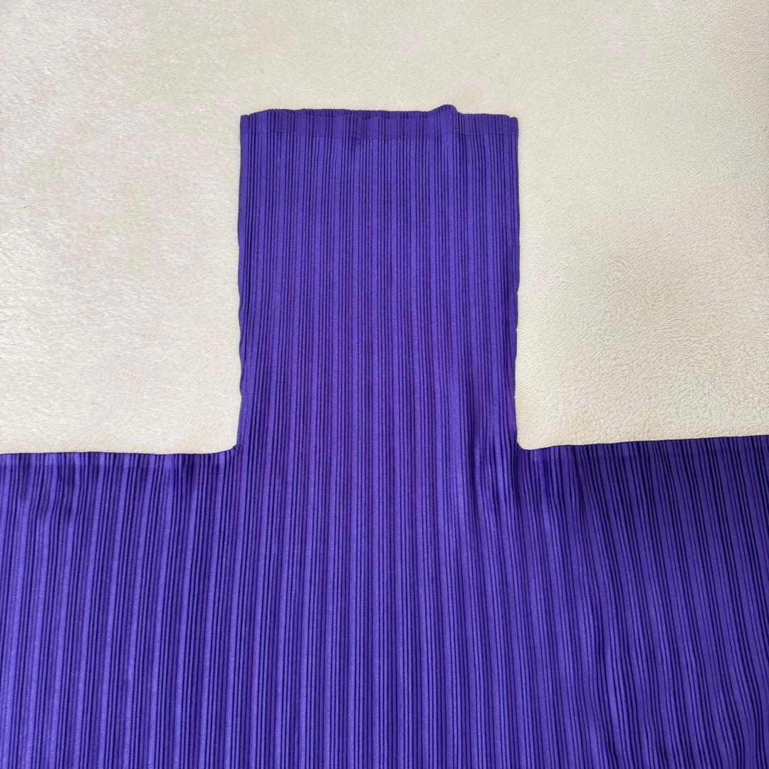 極美品✨PLEATS PLEASE 変形　グラデーション　長袖　ハイネック