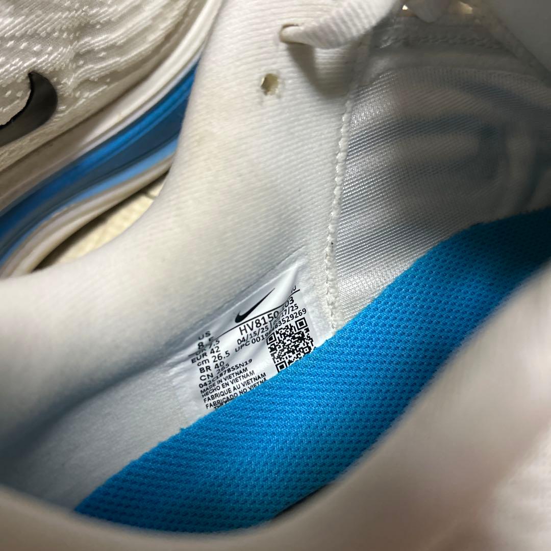 vomaro PLUS ZOOMX スニーカー ホワイト/ブルー