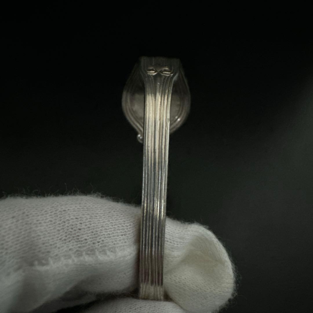 入手困難　希少　オールド　ティファニー バングル　フォーク　シルバー　カトラリー