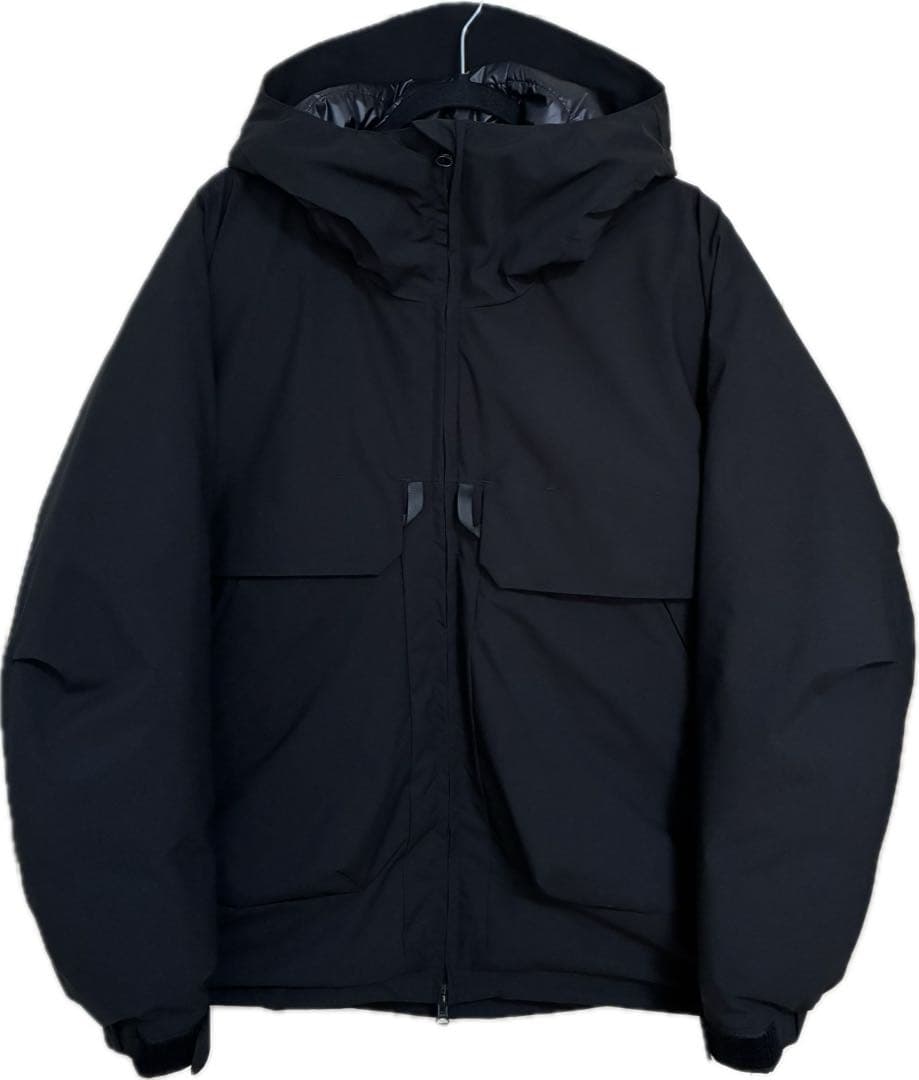 【最安】【美品】+phenix フィッシャーマンズダウンジャケット　ブラック　L