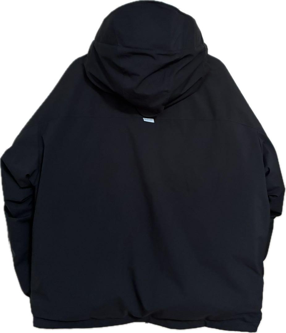 【最安】【美品】+phenix フィッシャーマンズダウンジャケット　ブラック　L