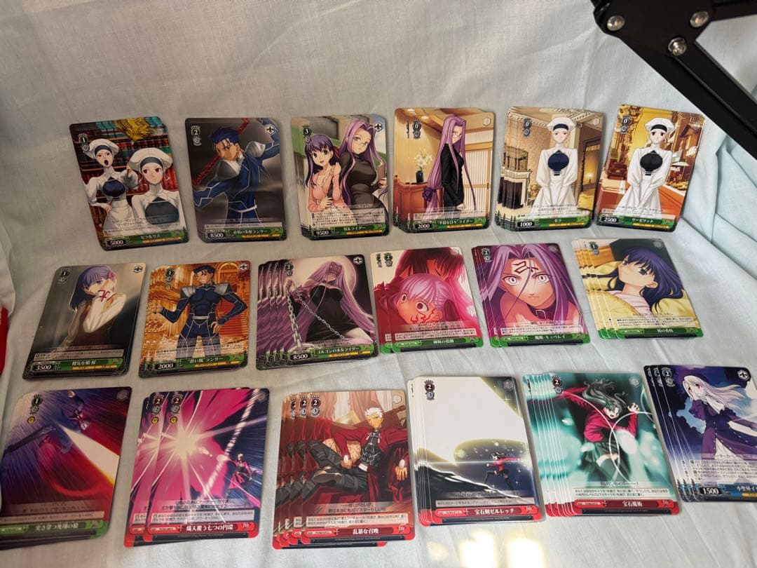 ヴァイスシュヴァルツ Fate/stay night トレーディングカードまとめ
