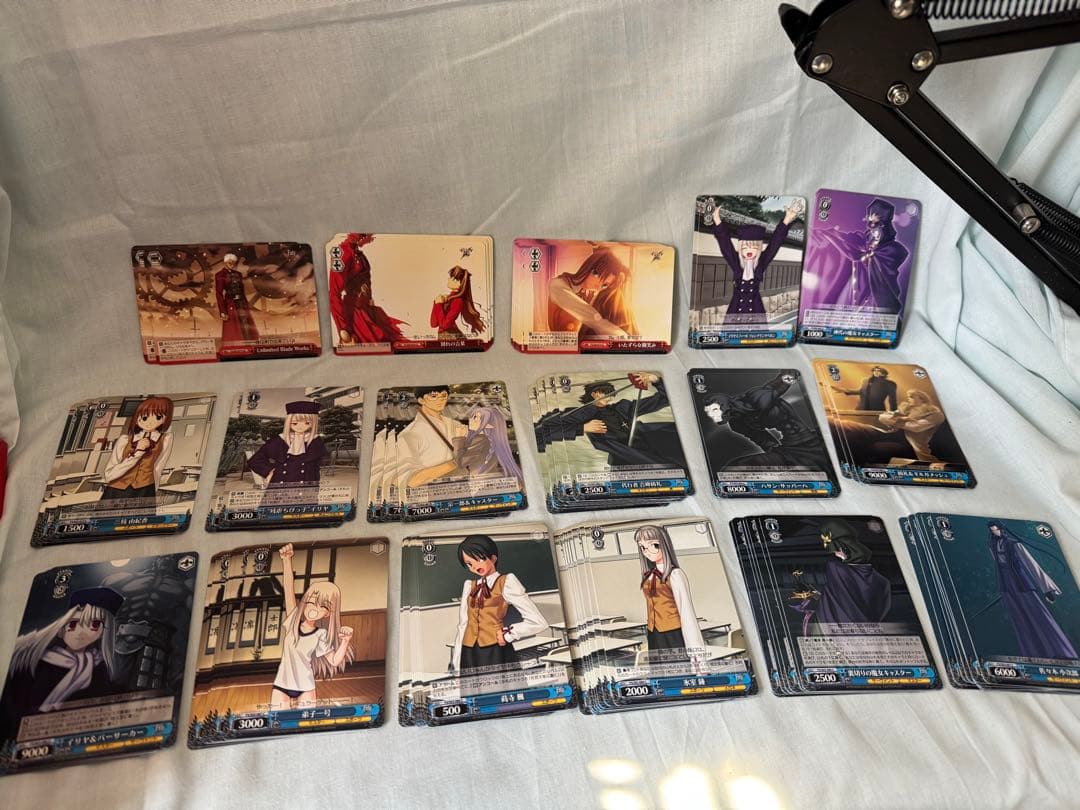 ヴァイスシュヴァルツ Fate/stay night トレーディングカードまとめ