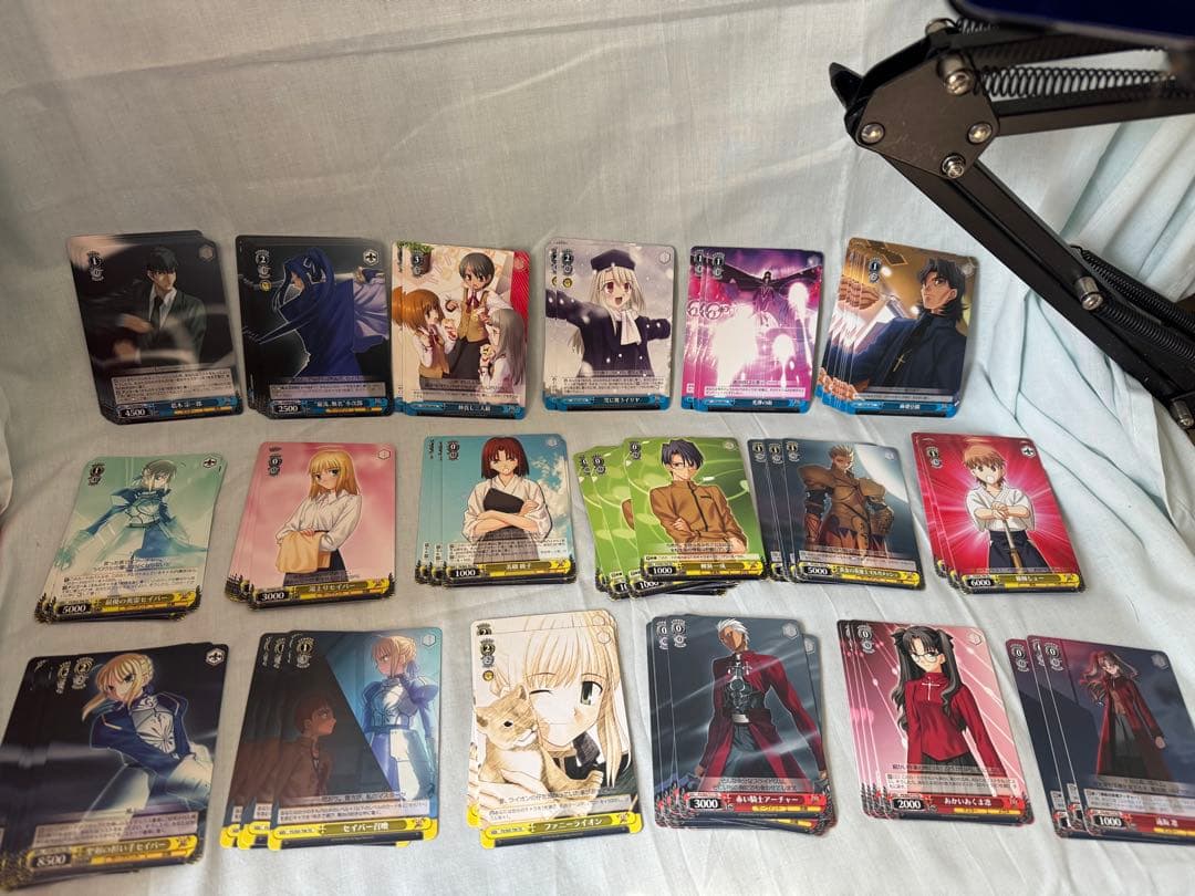 ヴァイスシュヴァルツ Fate/stay night トレーディングカードまとめ