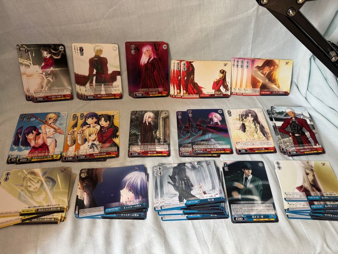 ヴァイスシュヴァルツ Fate/stay night トレーディングカードまとめ