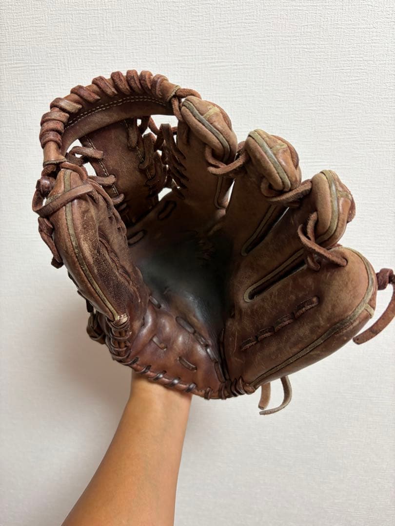 Mizuno Pro 硬式グローブ ブラウン