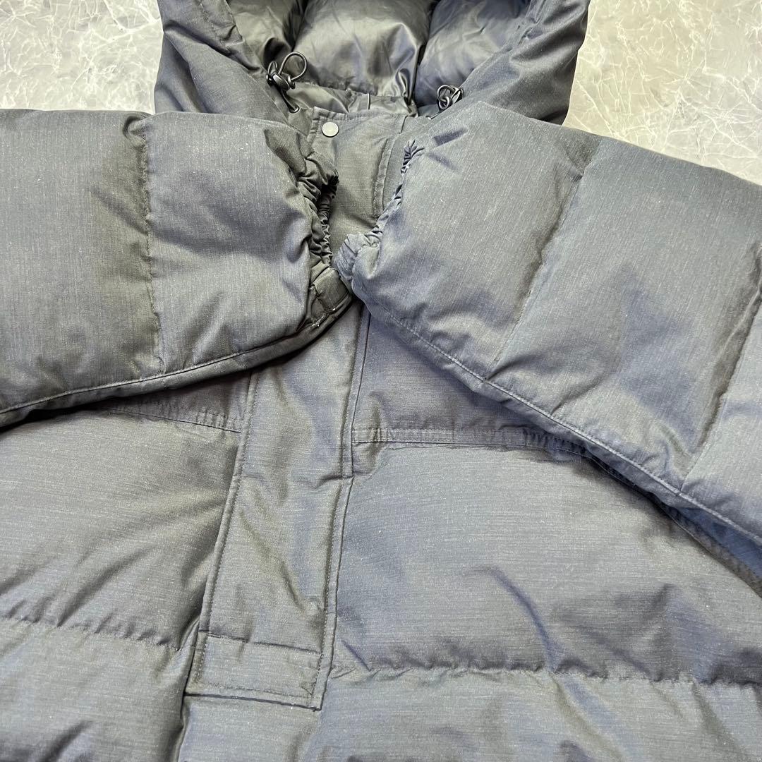 スノーピーク　焚き火スペック　ダウンジャケット　L 黒　アノラック　down