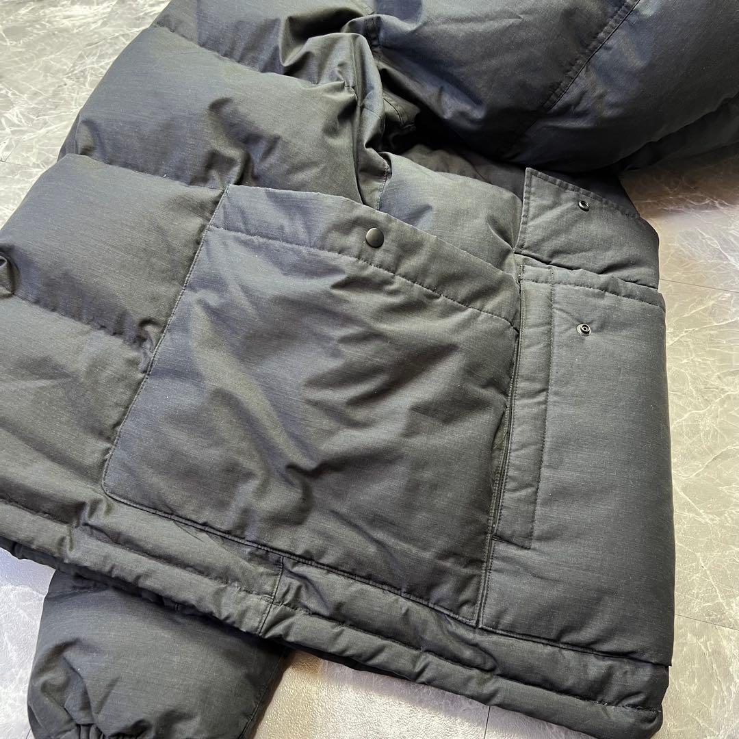 スノーピーク　焚き火スペック　ダウンジャケット　L 黒　アノラック　down