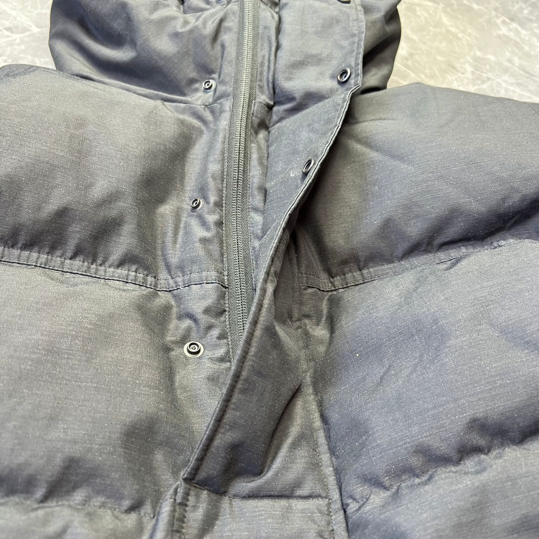 スノーピーク　焚き火スペック　ダウンジャケット　L 黒　アノラック　down