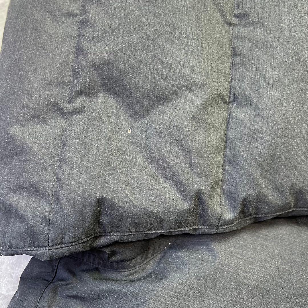 スノーピーク　焚き火スペック　ダウンジャケット　L 黒　アノラック　down