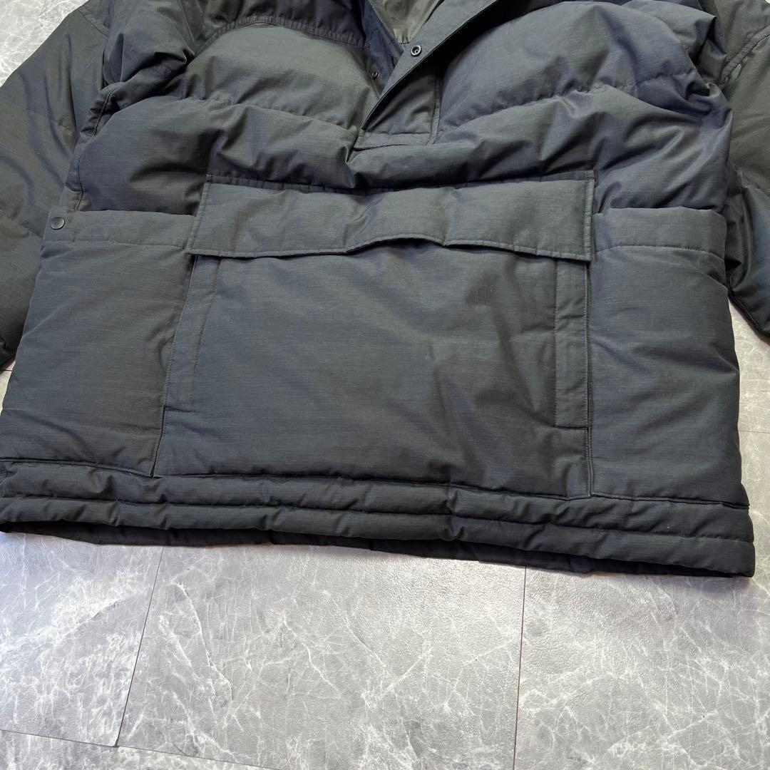 スノーピーク　焚き火スペック　ダウンジャケット　L 黒　アノラック　down