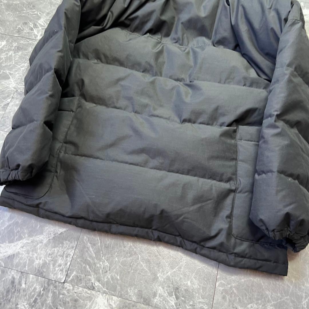 スノーピーク　焚き火スペック　ダウンジャケット　L 黒　アノラック　down