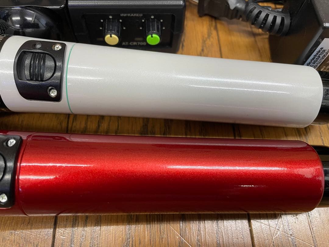 オーディオテクニカ製赤外線ワイヤレスマイクセットCR700+CLM7000特別色