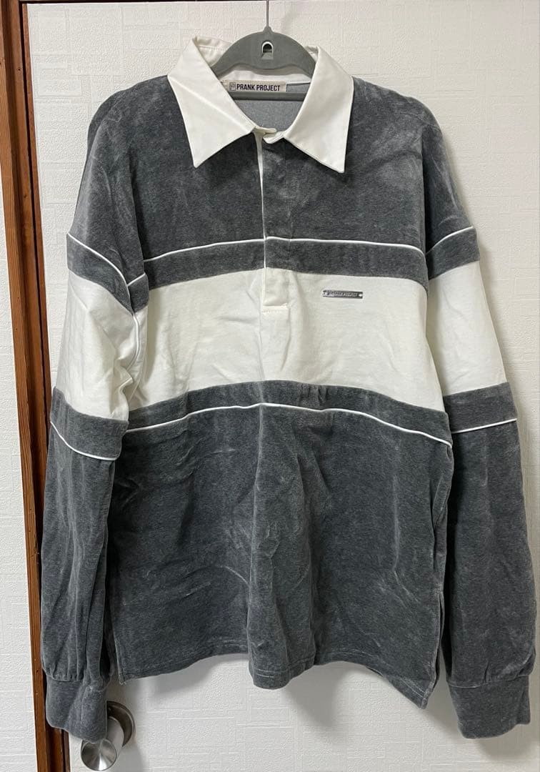 トップス PRANK PROJECT Velor Rugger Over Top