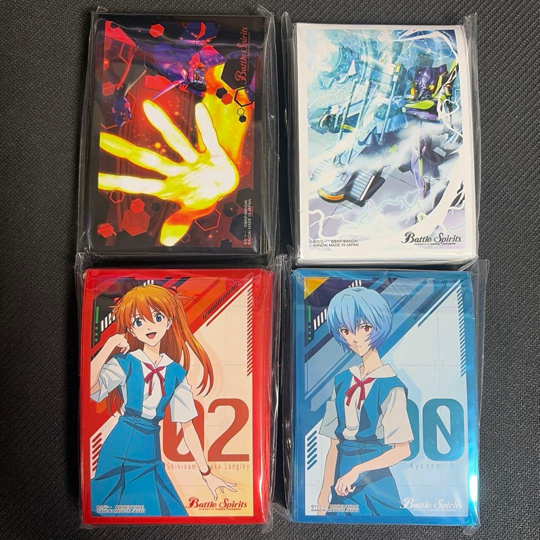 エヴァンゲリオン 序 破 初号機 綾波レイ アスカ スリーブ 50枚 未開封